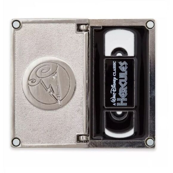 NEW Hercules Movie 2 VHS Pins & Plush Set VHS CLAMSHELL Cases Disney SHIPS NOW! - Picture 4 of 11